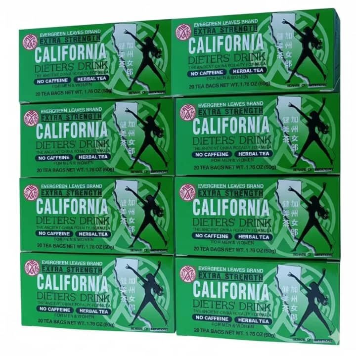 Evergreen Leaves California Dieters' Drink Extra Strength Tea (20 Bags)