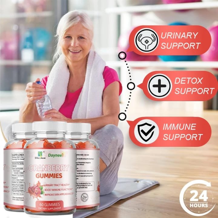 Daynee Cranberry Gummies Urinary Tract Health (60 Gummies)