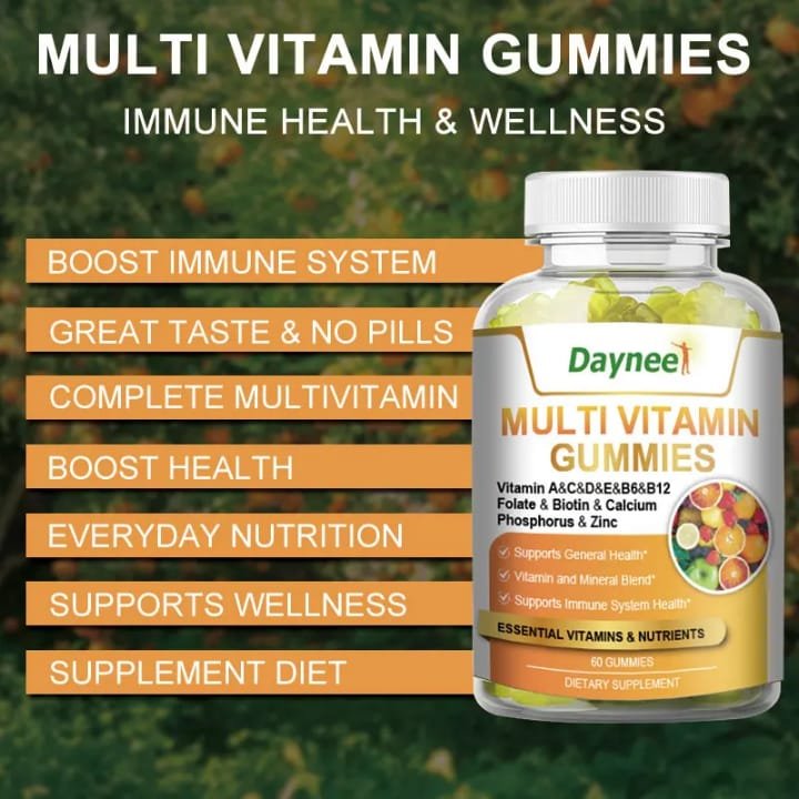 Daynee Multi Vitamin Gummies Immune Health (60 Gummies)