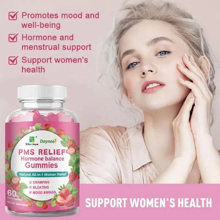 Daynee PMS Relief Hormone Balance Gummies (60 Gummies)