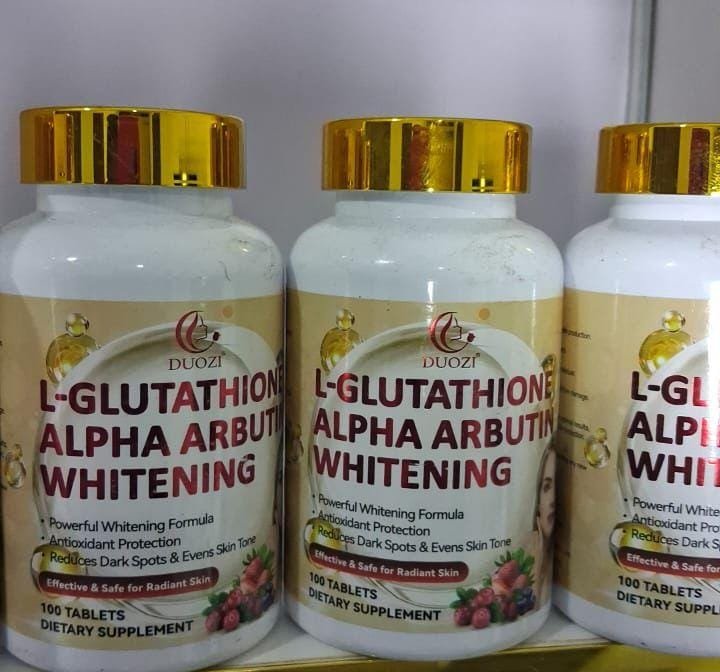 Duozi L-Glutathione Alpha Arbutin Whitening Tablets (100 Tablets)