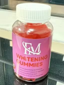 FM Whitening Gummies (60 Gummies - Glutathione & Vitamin C Skin Brightening)