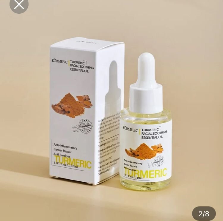 Kormesic Turmeric Facial Soothing Essential Oil (30ml)