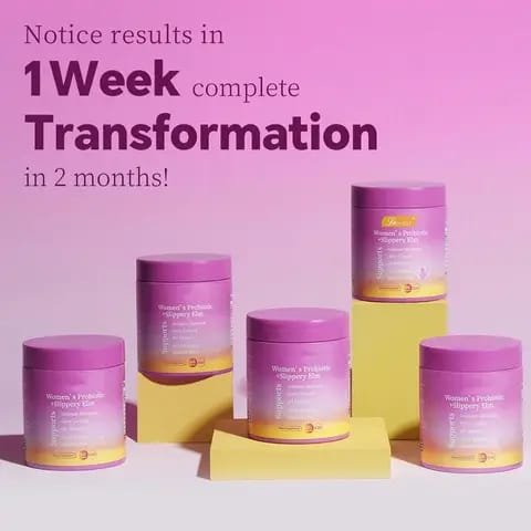 Lemme Purr Women's Probiotic + Slippery Elm Gummies (Vaginal Health & pH Balance)