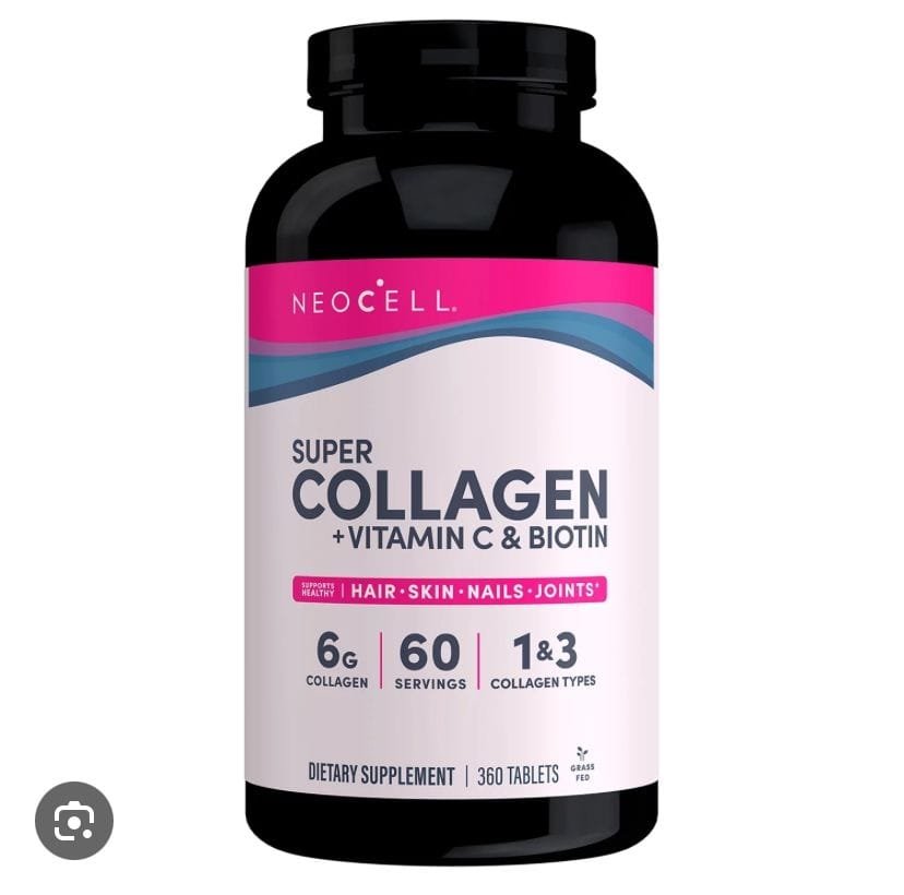 NeoCell Super Collagen + Vitamin C & Biotin Types 1 & 3 (360 Tablets)
