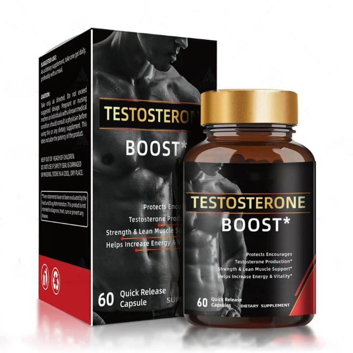 Testosterone Boost Muscle & Energy Complex (60 Capsules)